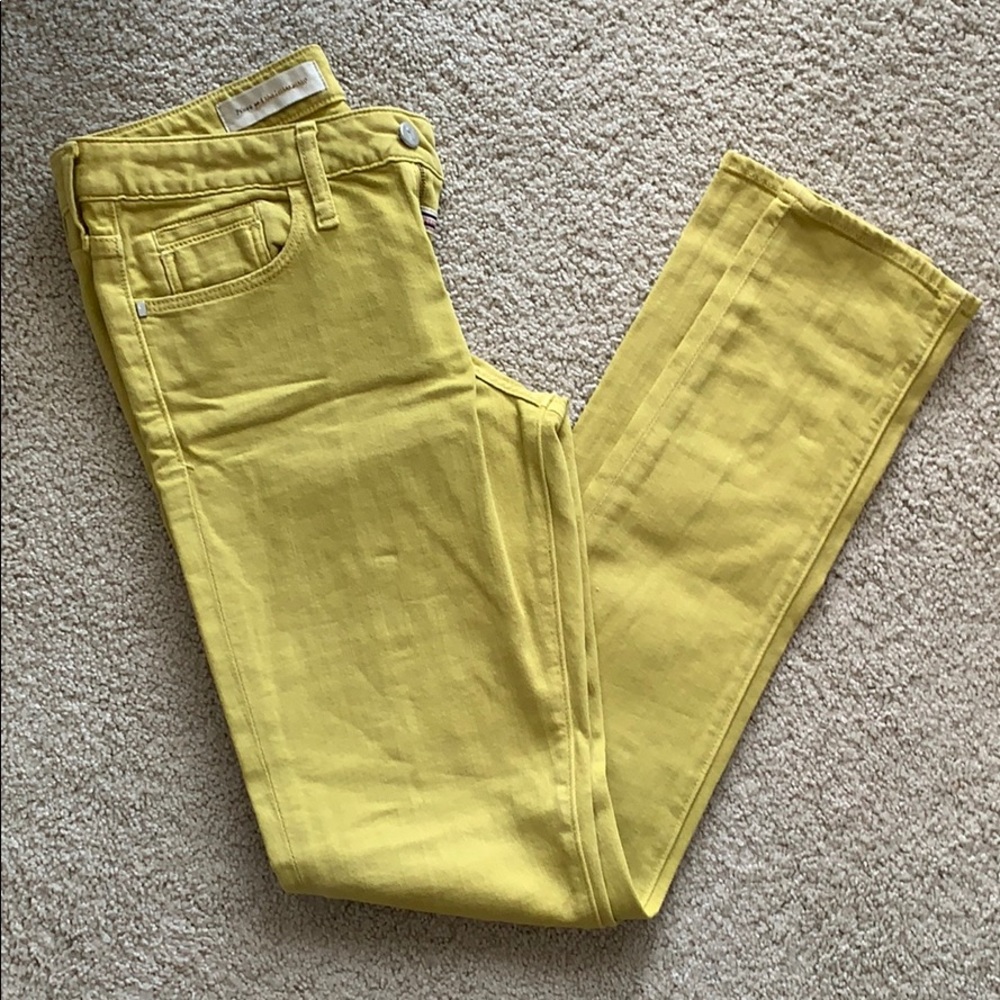 Anthropologie Pilcro Skinny Jeans in Green